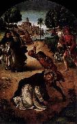 Pedro Berruguete The Death of Saint Peter Martyr Spain oil painting artist